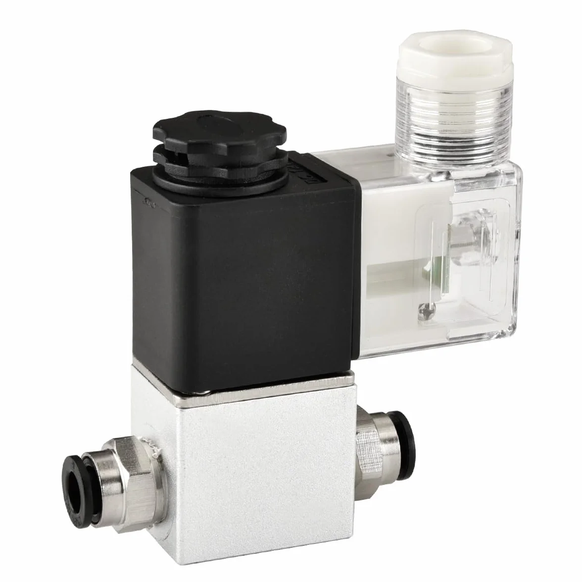 Heschen elektryczny pneumatyczny zawór elektromagnetyczny 2V025-08 12 VDC PT1/4 2/2 drożny normalnie zamknięty IP65 CE