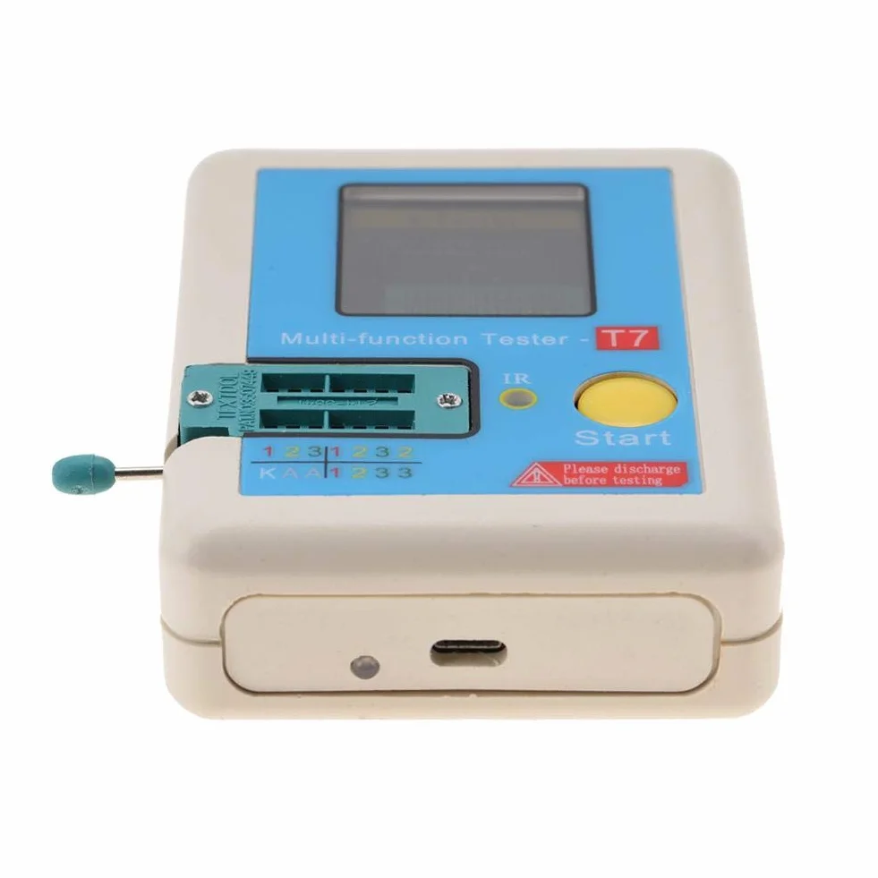 Transistor-Tester LCR-T7 TFT Transistor-Tester Farbige Grafikanzeige Multifunktions