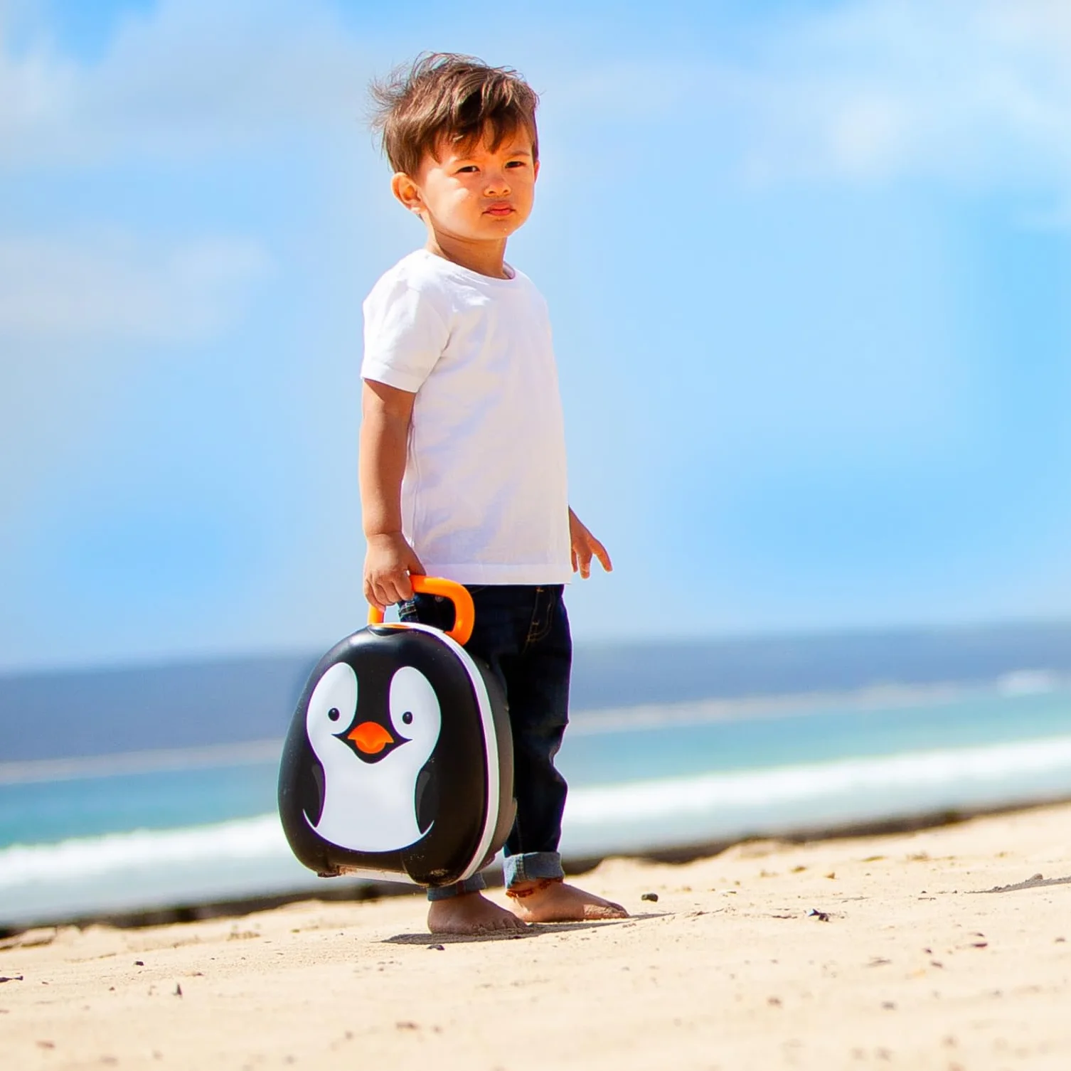 My Carry Potty 6MCP-PENGUIN Nocnik Podróżny, Wielokolorowy