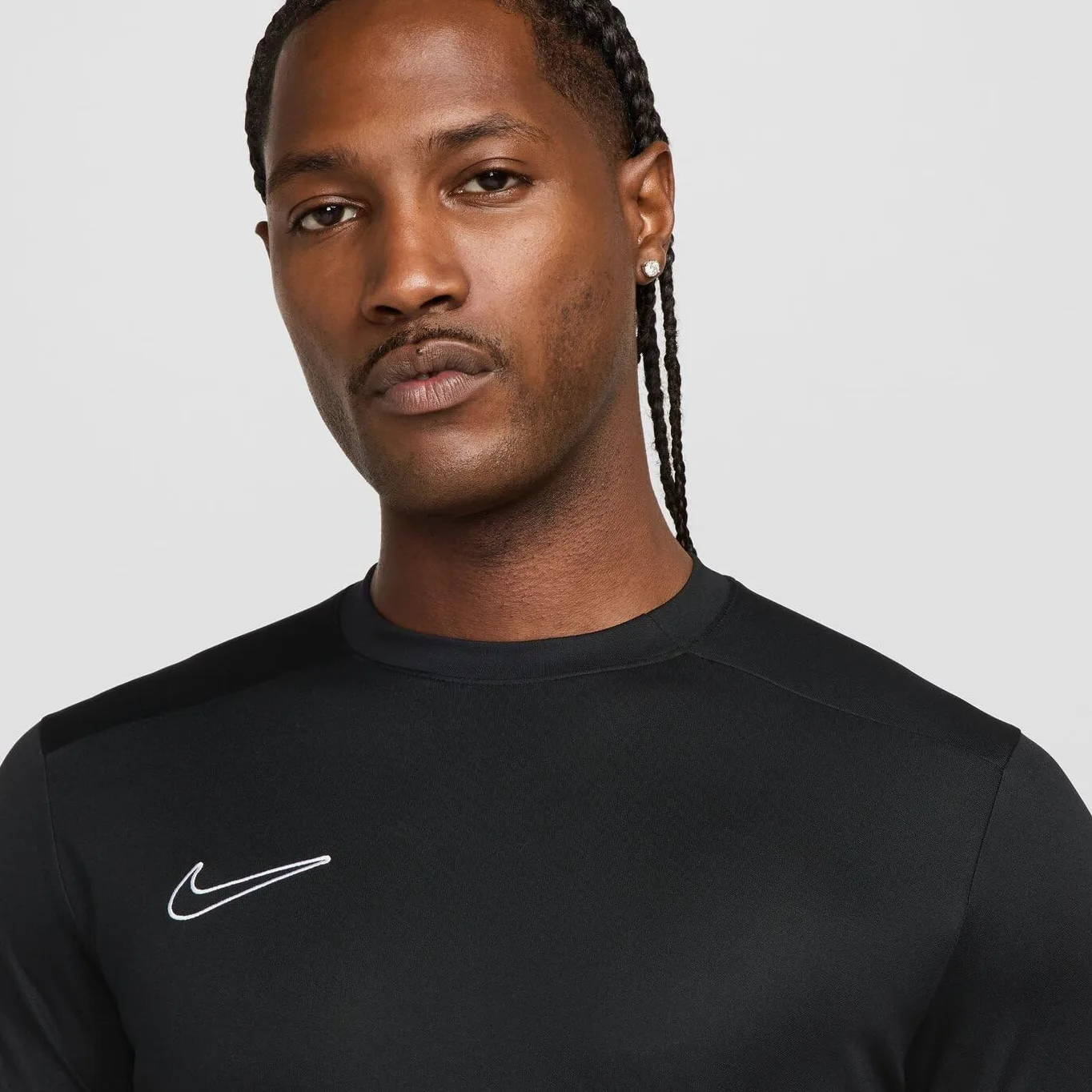 Nike Męskie Dri-Fit Acd25 Br Koszulka Black/Black/White/White M