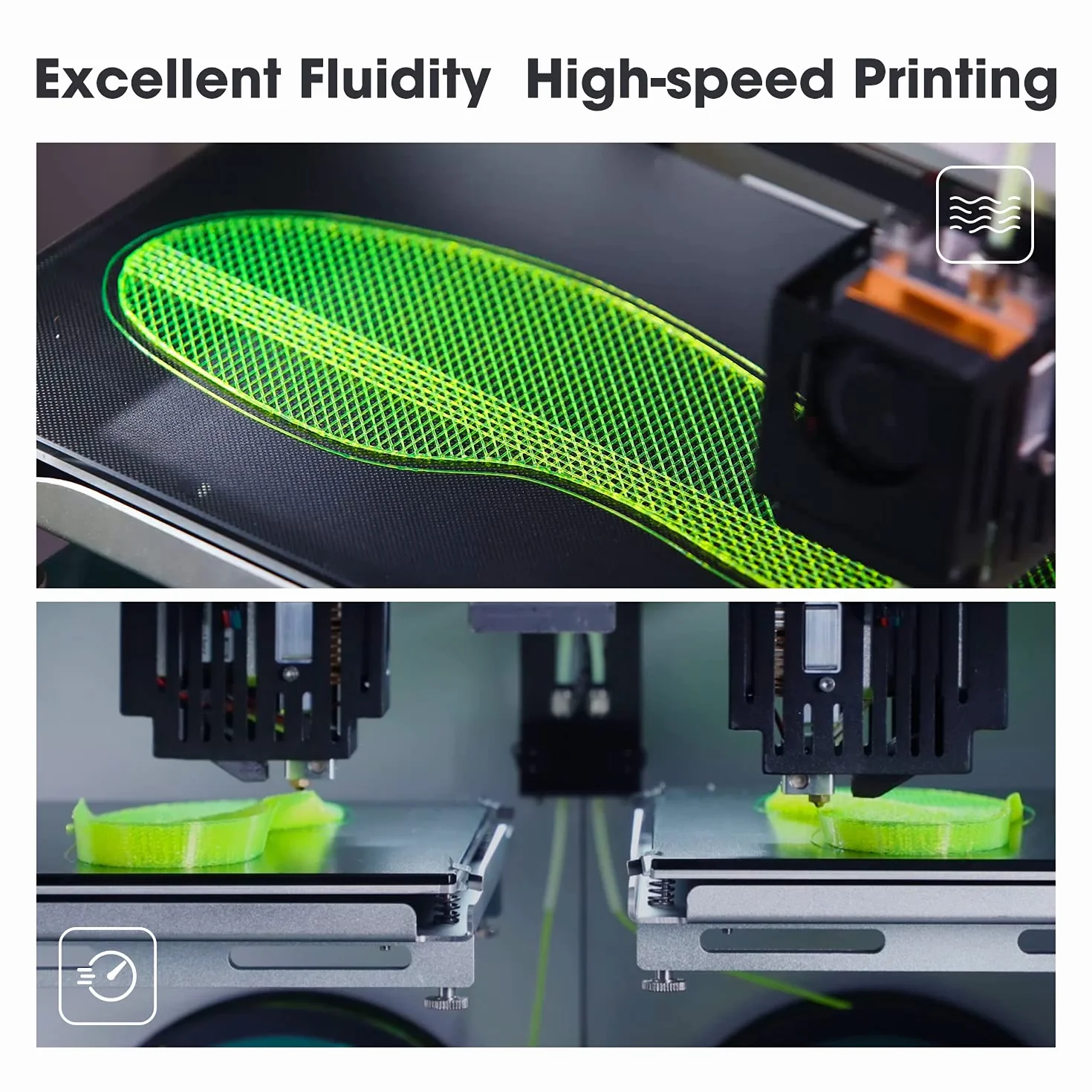 eSUN TPU 95A Filament 1,75 mm, Elastyczny Termoplastyczny Poliuretan (TPU), Dokładność Pomiaru +/- 0,05 mm, Szpula do Drukarki 3D w Opakowaniu Próżniowym, Czarny