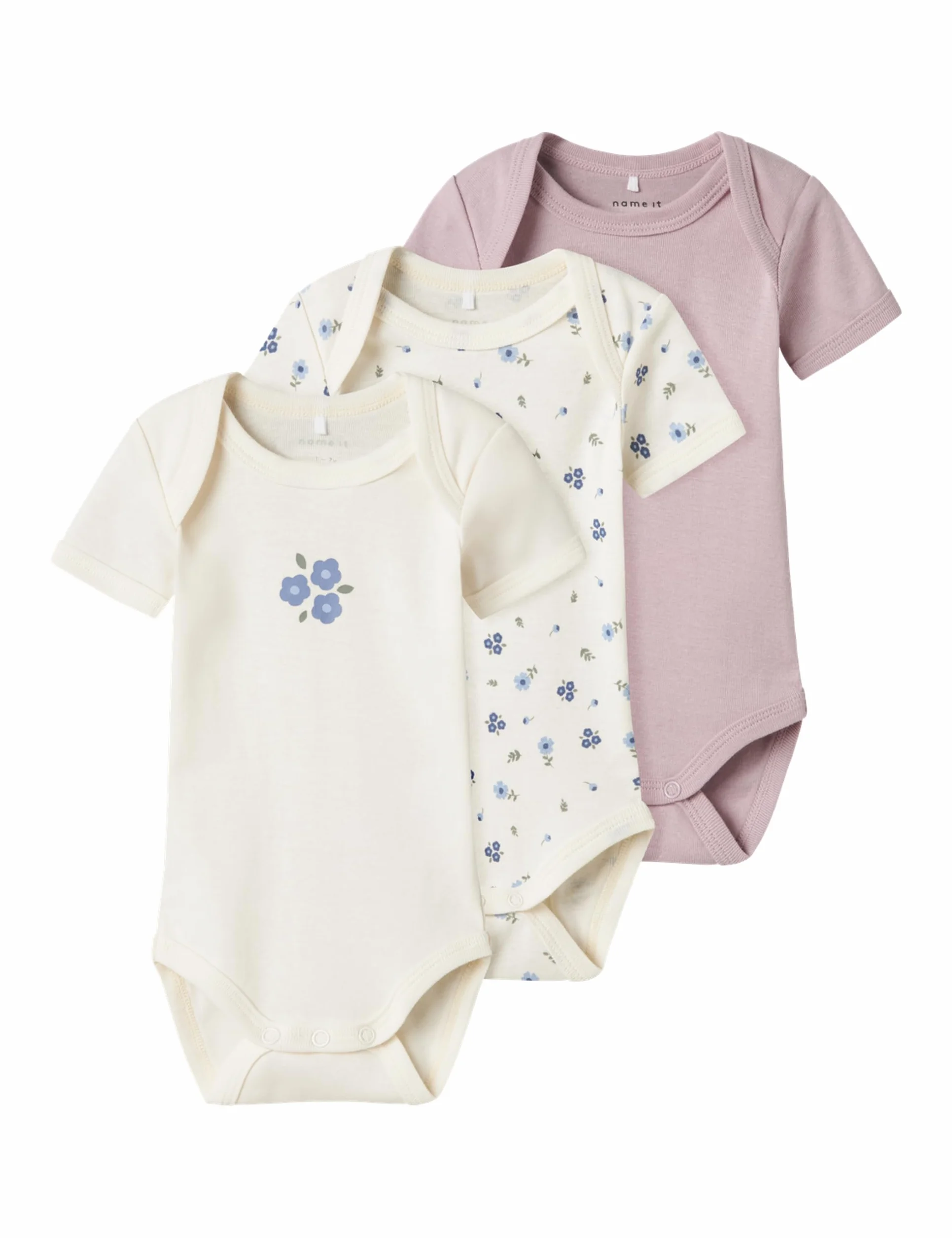 Nbfbody 3P SS Jet Stream Flower Noos Kobiety Nbfbody 3p Ss Jet Stream Flower Noos (3 w zestawie)
