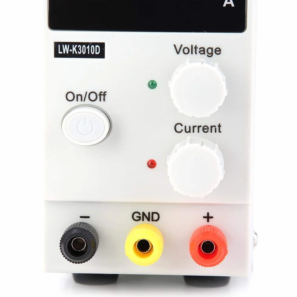 Zasilacz impulsowy DC LW-K3010D 30V 10A regulowany stołowy z wyświetlaczem LCD 220V