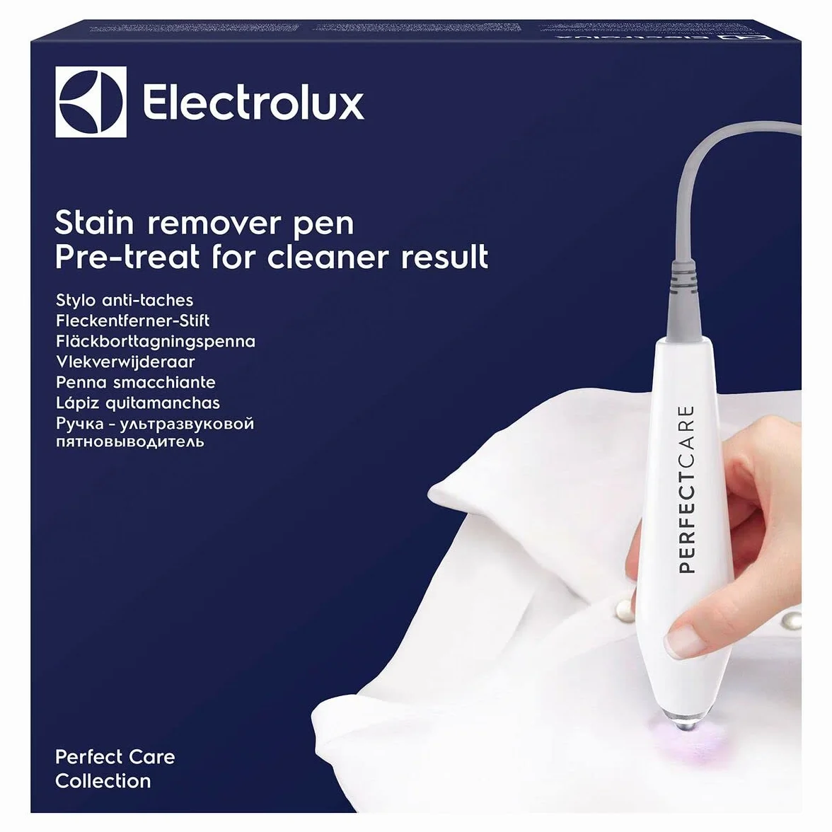 Electrolux E4WMSTPN1 ultradźwiękowy pisak do usuwania plam/wstępna obróbka wszystkich plam przed praniem