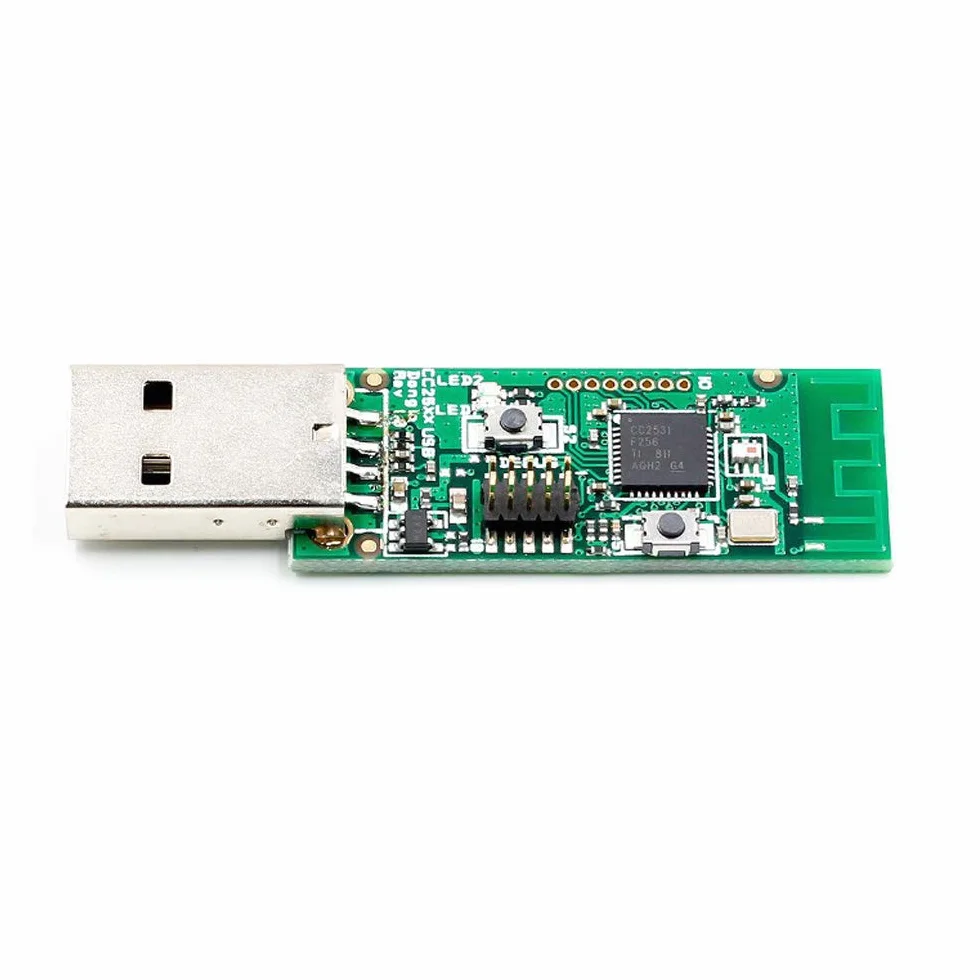 Moduł analizatora CC2531 Zigbee bezprzewodowy Sniffer Packet Protokół USB Interfejs przechwytywania dongle pakiet pobierający + kabel przedłużający USB