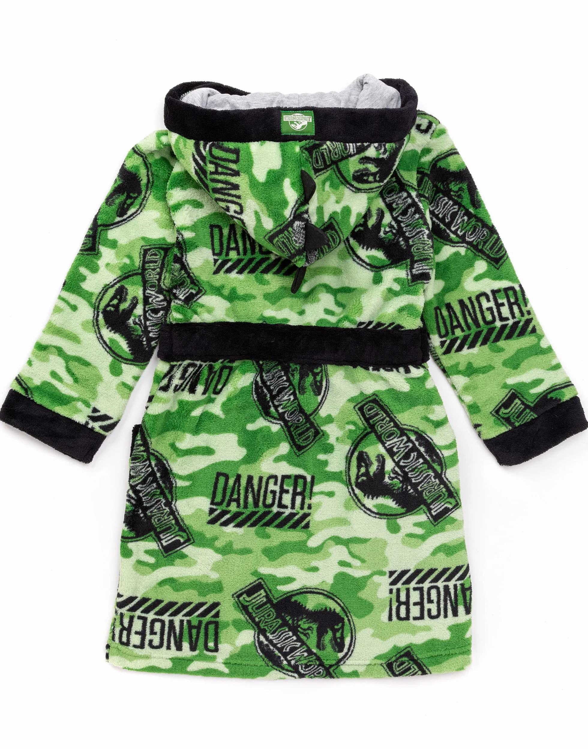 Jurassic World Szlafrok Chłopięcy Camo T Rex PJS