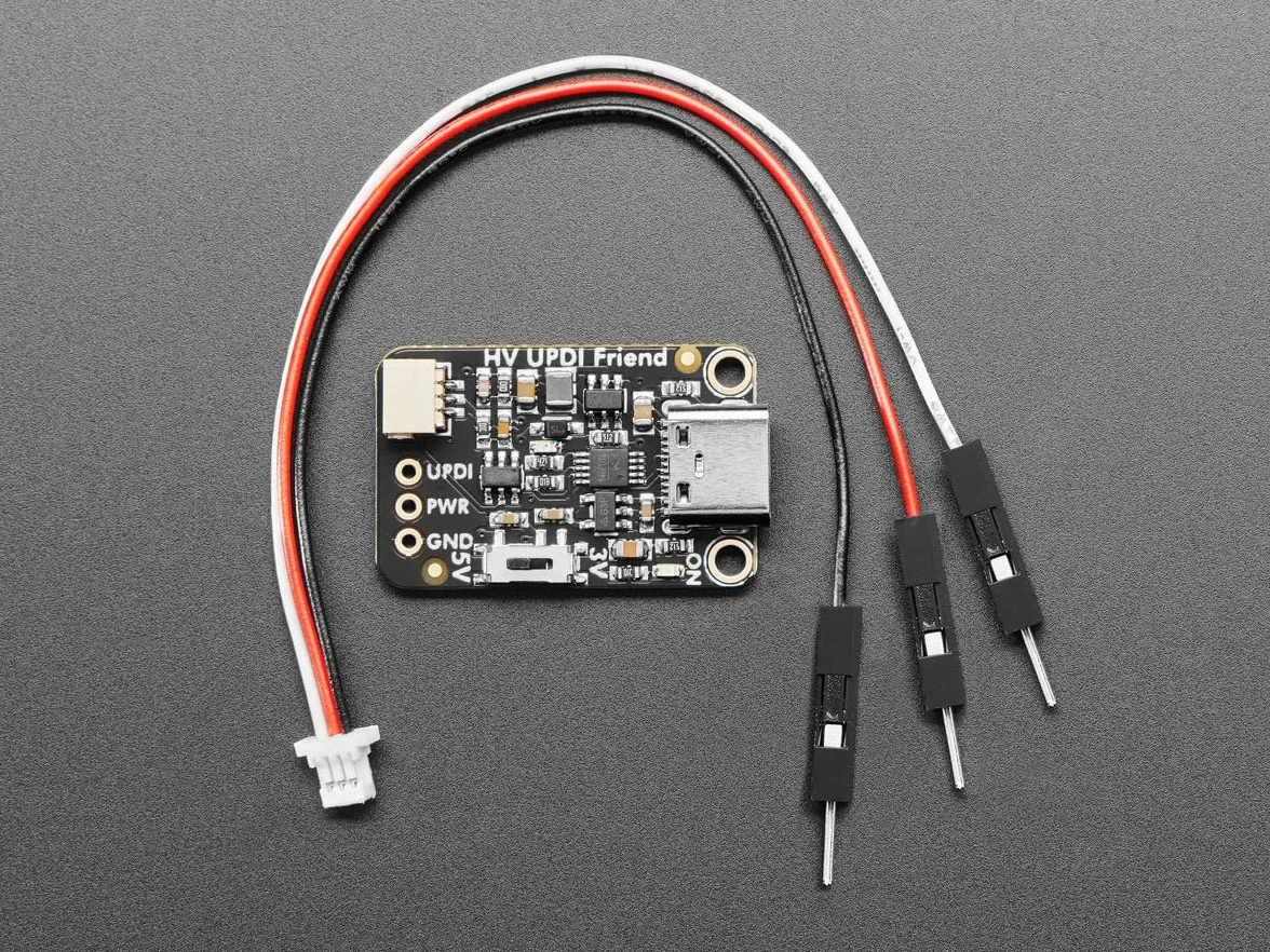 Adafruit High Voltage UPDI Friend, USB Serial UPDI, 5893
