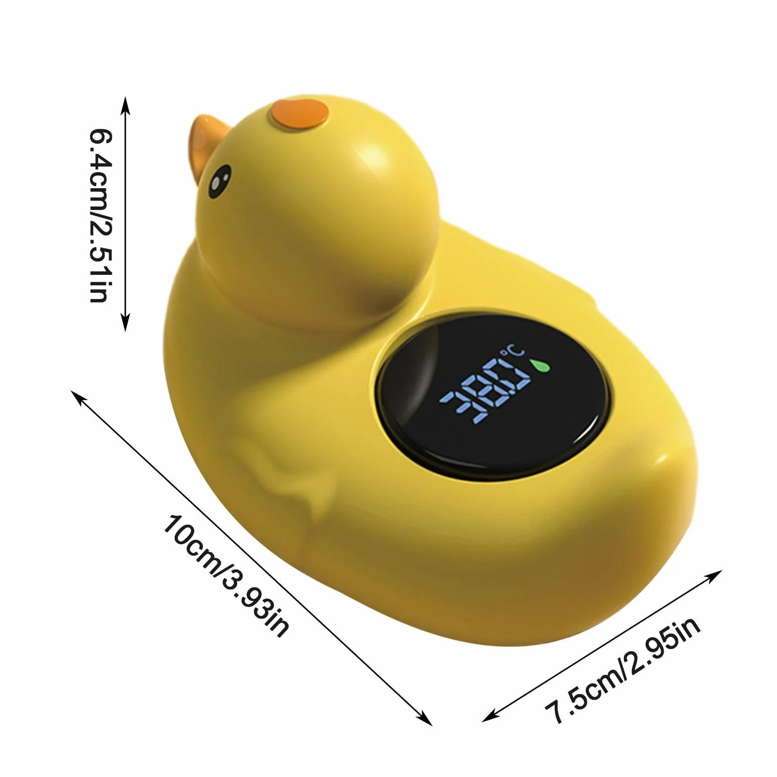 Duck Baby Bath Temperature Meter | cyfrowy miernik temperatury w pokoju i łazience, bezpieczny monitor temperatury wody i pokoju do kąpieli dla niemowląt, basenu, kąpieli dla niemowląt, niemowląt