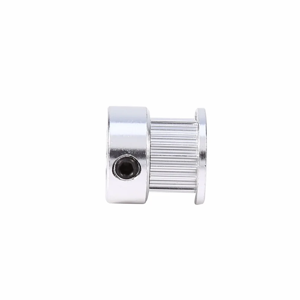 Zestaw pasów zębnych z napinaczem pasów 2 szt. GT2 aluminiowe paski zębate, koła pasowe, 20 zębów, kołnierz synchroniczny 8 mm otwór do drukarki 3D