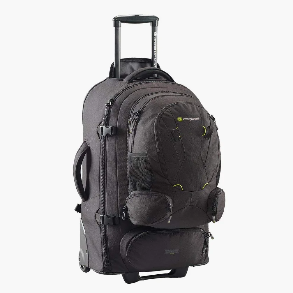 CARIBEE Plecak na co dzień Sky Master Daybacktroller 70 litrów czarny 105404