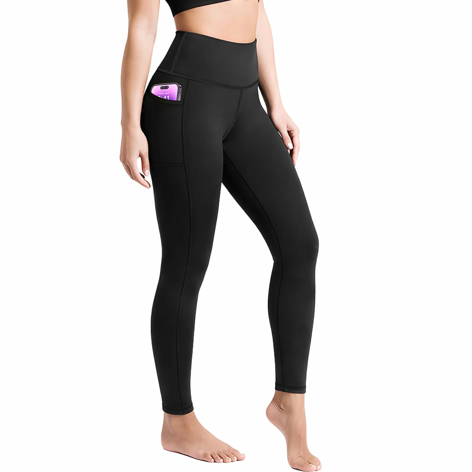 Damskie spodnie do jogi/spodnie do jogi bootcut siłownia legginsy z wysokim stanem spodnie do jogi legginsy kompresyjne do biegania lekkie sportowe legginsy treningowe spodnie do biegania