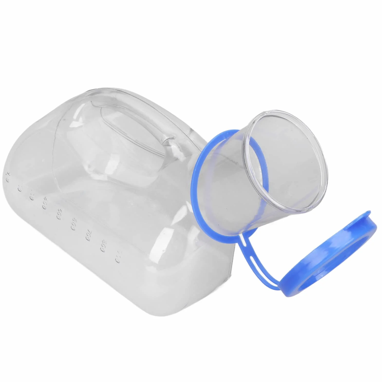 Pisuary dla Mężczyzn Glow Lid By 32oz/1000mL Gruby Plastikowy Męski Bidon z pokrywką Odporna na Zalanie Komora Moczowa Męskie Przenośne Butelki Podróżne Pee