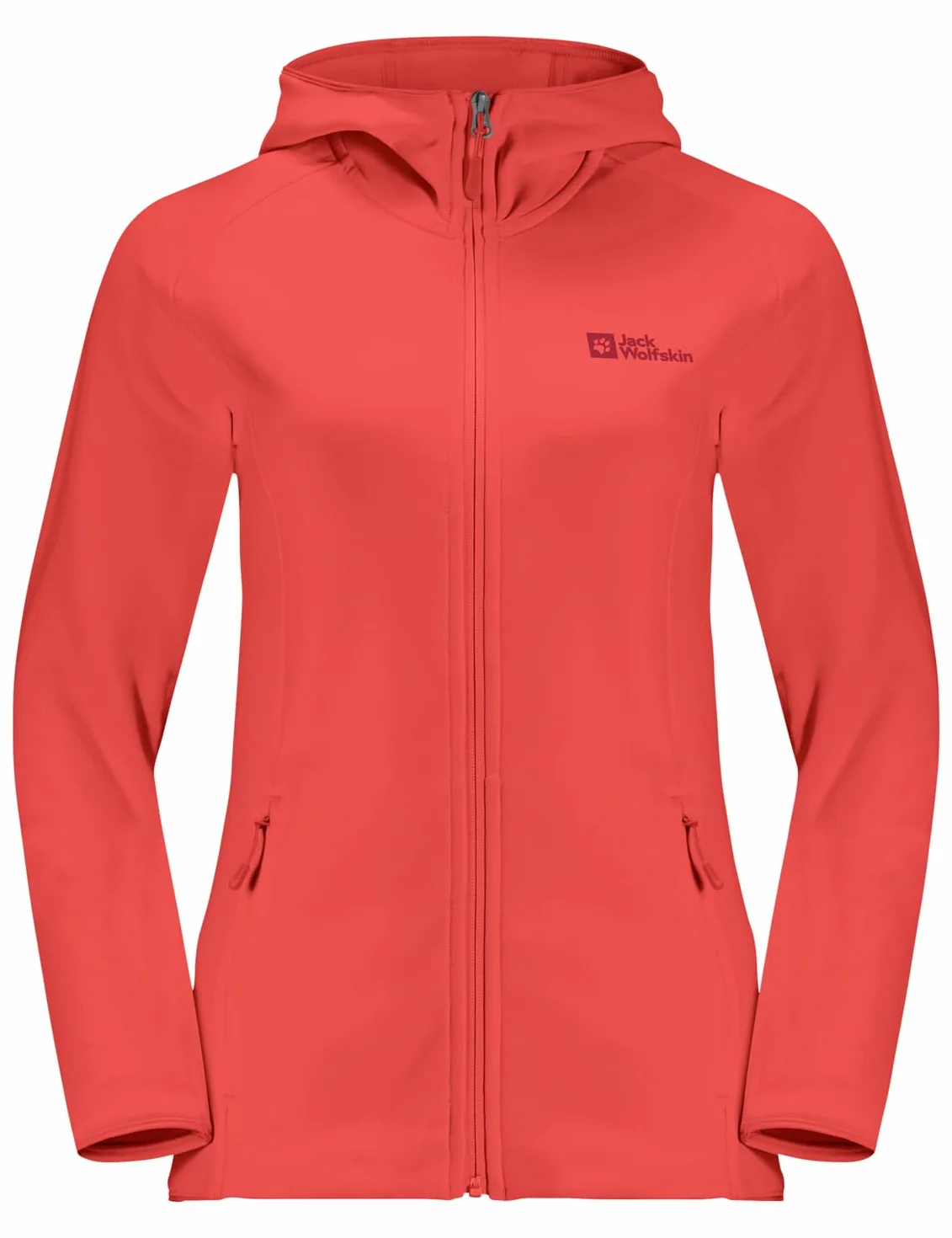 Jack Wolfskin BAISELBERG HOODED FZ W, Kurtka polarowa Kobiety