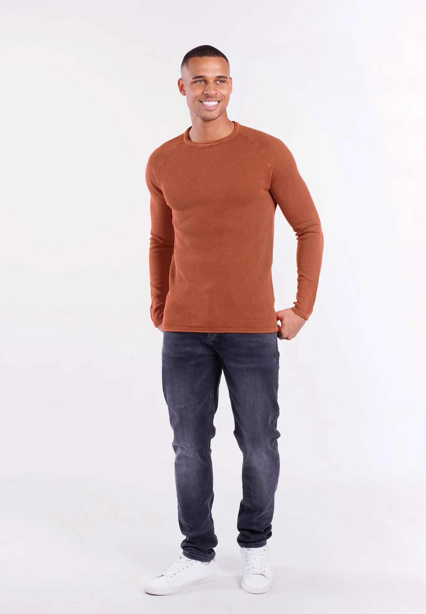 KEY LARGO Sweter pullover Mężczyźni Mst Thomas (1 w zestawie)