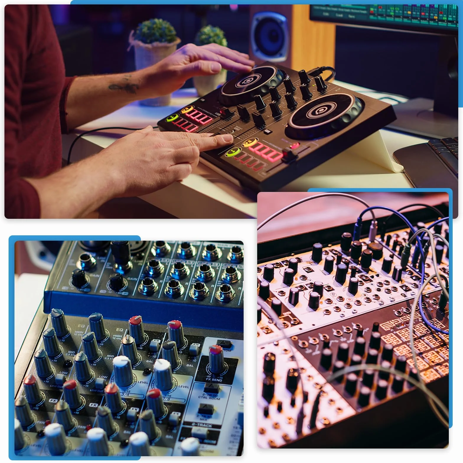 QUARKZMAN 5 szt. WH-148 3-pinowy potencjometr B1M Ohm liniowy potencjometr obrotowy XH2.54 Opór zmienny potencjometr z 5 plastikowymi przyciskami do sprzętu audio, elektroniki