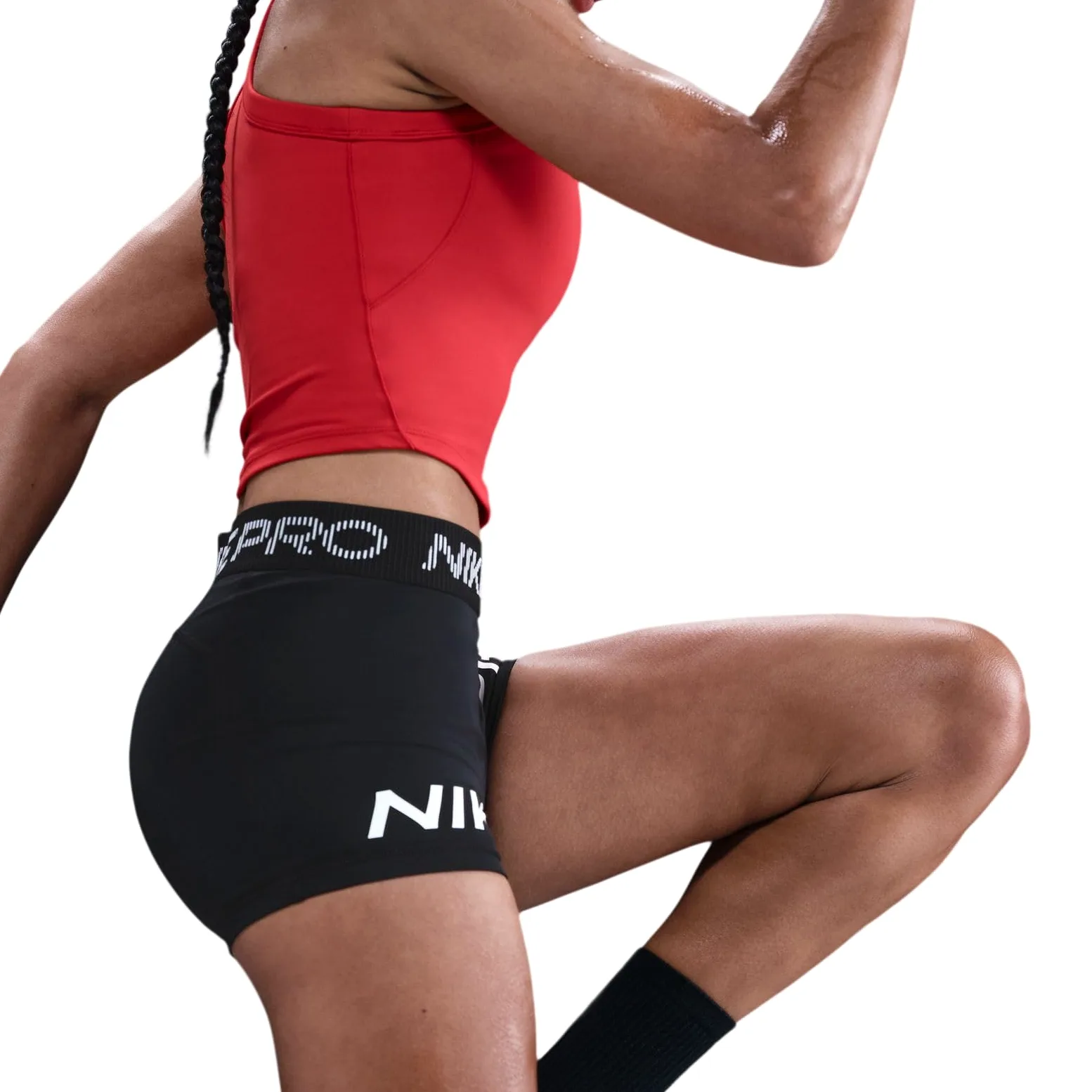 Nike Pro Bike Shorts damskie HV2464 (7.6 cm) średni stan