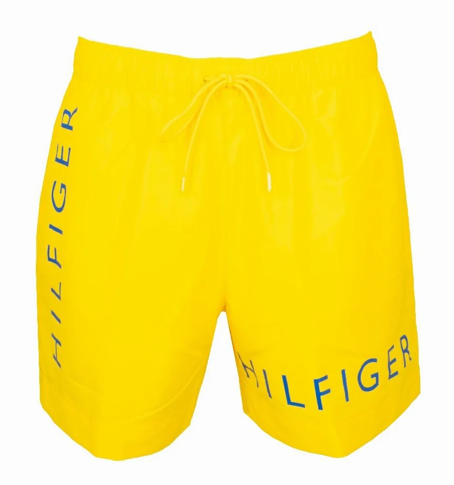 Tommy Hilfiger Bokserki męskie kąpielówki z elastycznym ściągaczem i zewnętrznym sznurkiem Artykuł XM0XM02855
