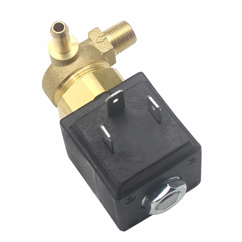 通用 JYZ-5 2/2-drożny AC 230 V 50 Hz żelazny zawór wodny do generatora pary GC9660/GC9630/GC9620 żelazo, normalnie zamknięty