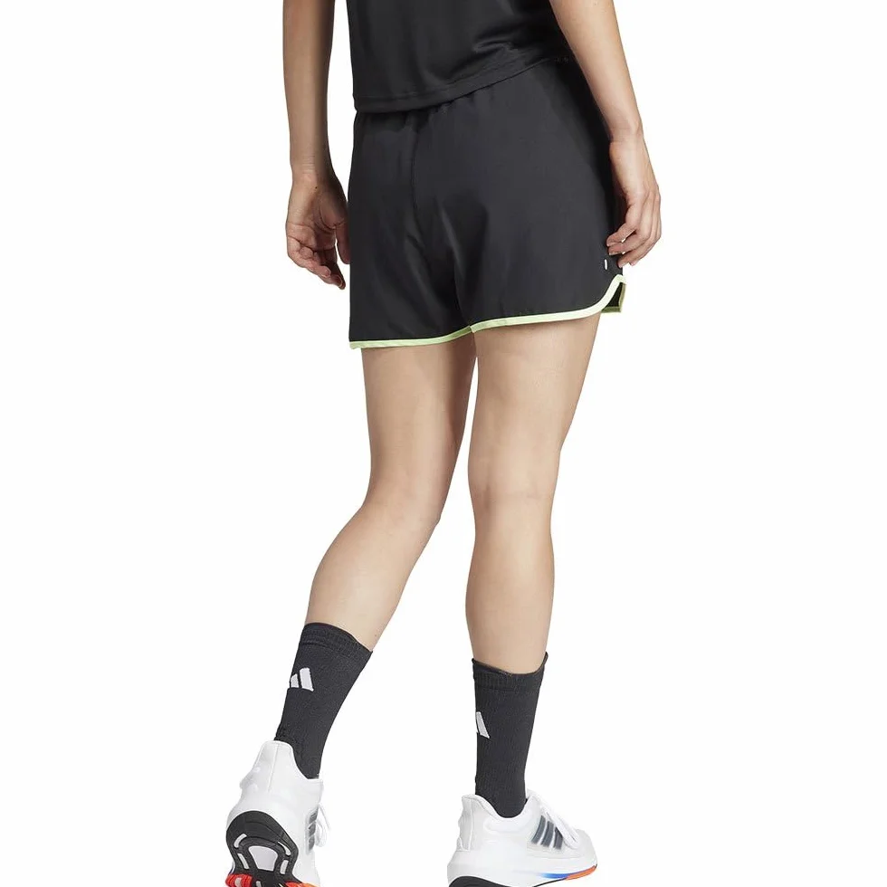 adidas Damskie szorty Run It, XS, 3 cale czarne, Czarny, XS