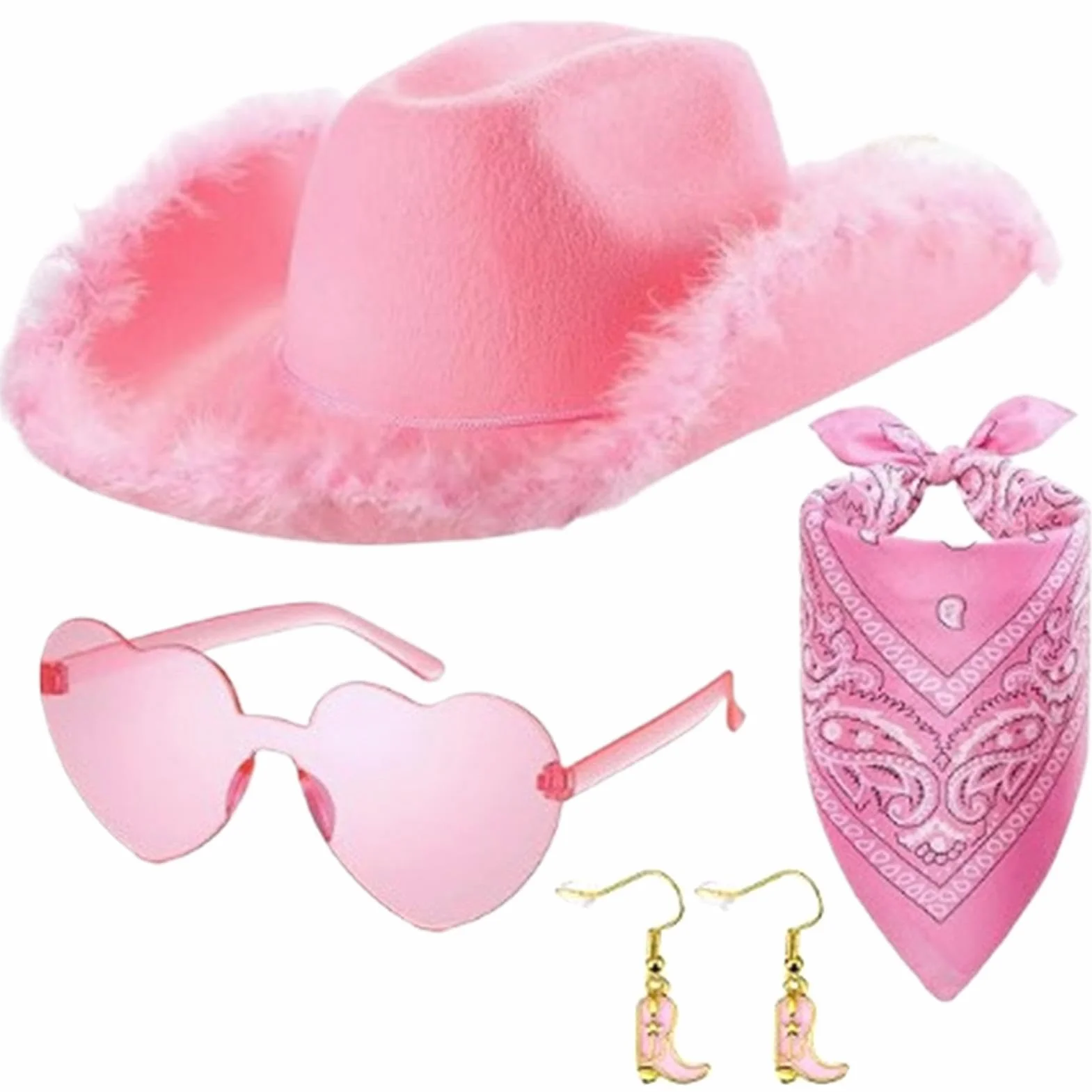 Pink Costume Cowboy Hat, 4X Cowboy Pink Hat, Costume Cowboy Hat For Women, Cowgirl Hat For Women, Role Play Cowboy Hat, Pink Cowgirl Hat, Women’s Cowboy Hat For Festivals, Country Concert Cowboy Hat,