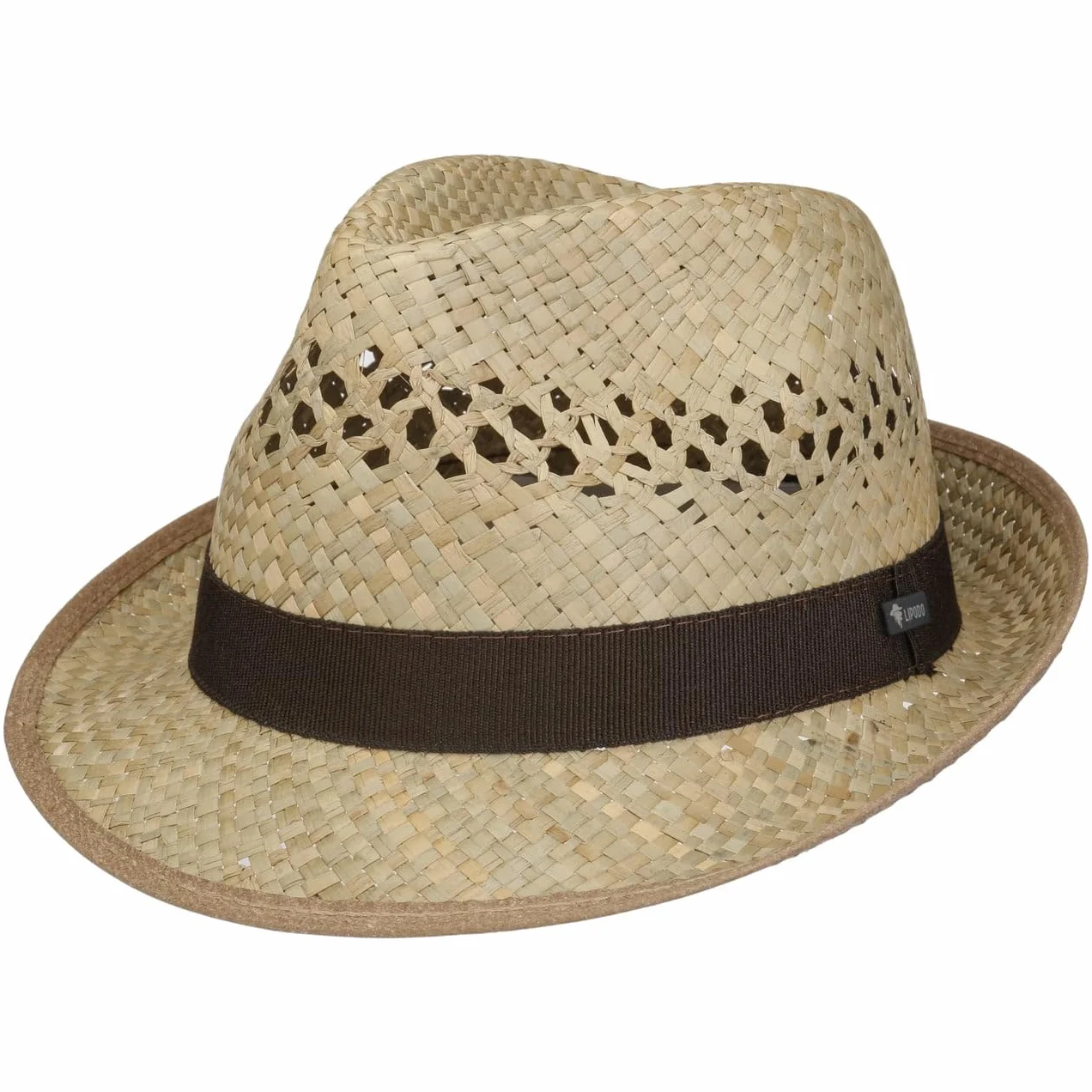 LIPODO Classic Trilby kapelusz słomkowy Wyprodukowano we Włoszech