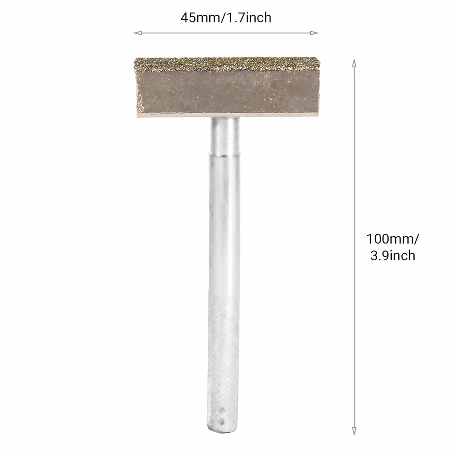 Diamentowy ściągacz w kształcie litery T, 45 x 100 mm, wysoka wydajność, diamentowe kółko, 45 x 100 mm, koło tarczowe, narzędzie do opatrunku, narzędzie do szlifowania ławki