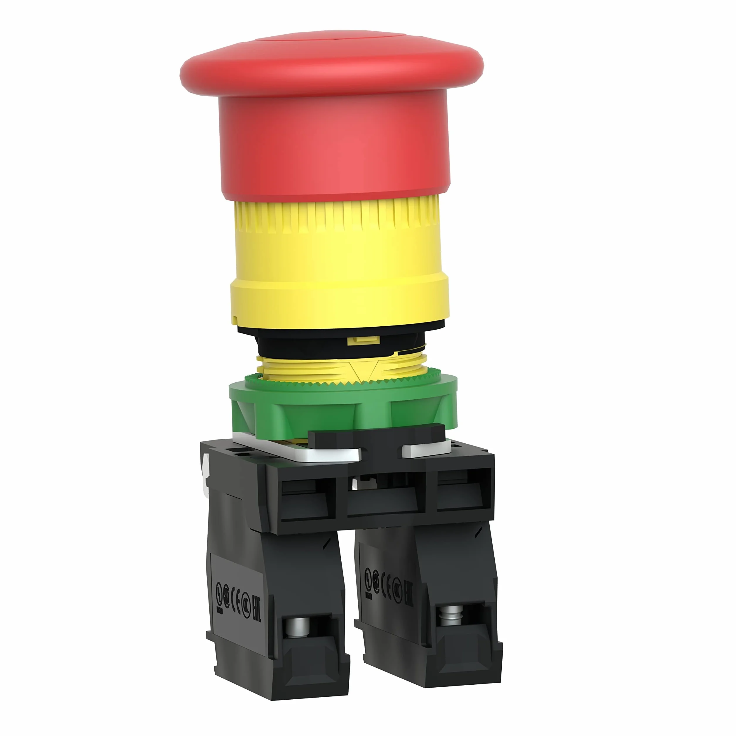 Schneider Electric Harmony XB5 Przycisk Stop Awaryjny40 Czerwony Plastikowy