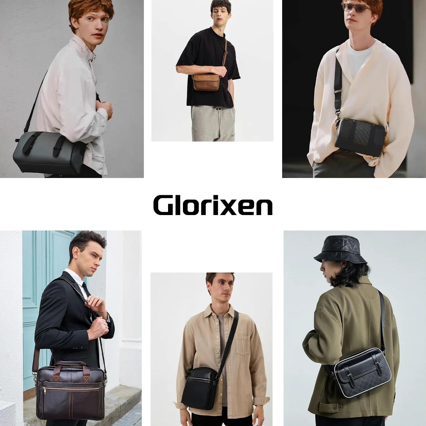 Torba nerka z prawdziwej skóry dla mężczyzn mała torba listonoszka na ramię saszetka crossbody