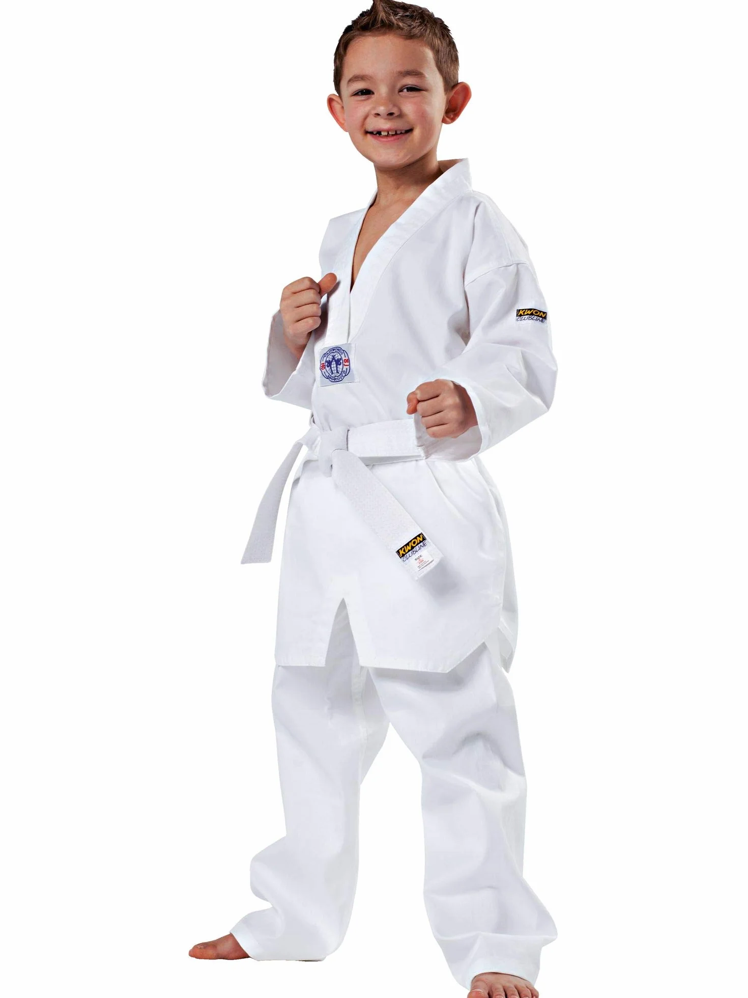 KWON Strój do sportów walki Taekwondo Song, biały, 180 cm, 551003180