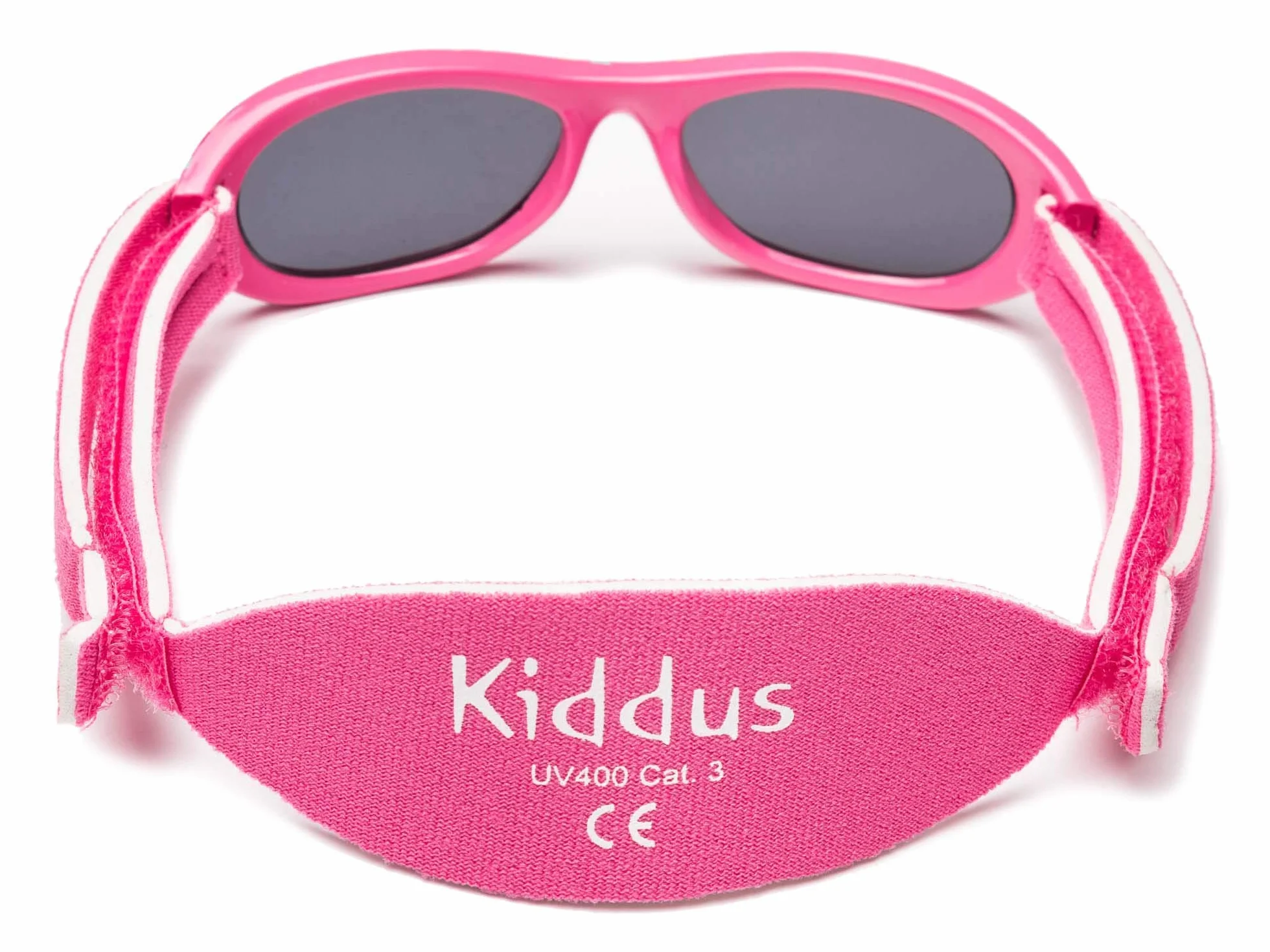 Kiddus Okulary Baby dla noworodków i niemowląt, dziewczynek i chłopców 0 m-ca – 2 lata. Filtr UV400, 100% ochrona przed promieniowaniem UV. Miękka, regulowana opaska. Wygodne i bezpieczne.