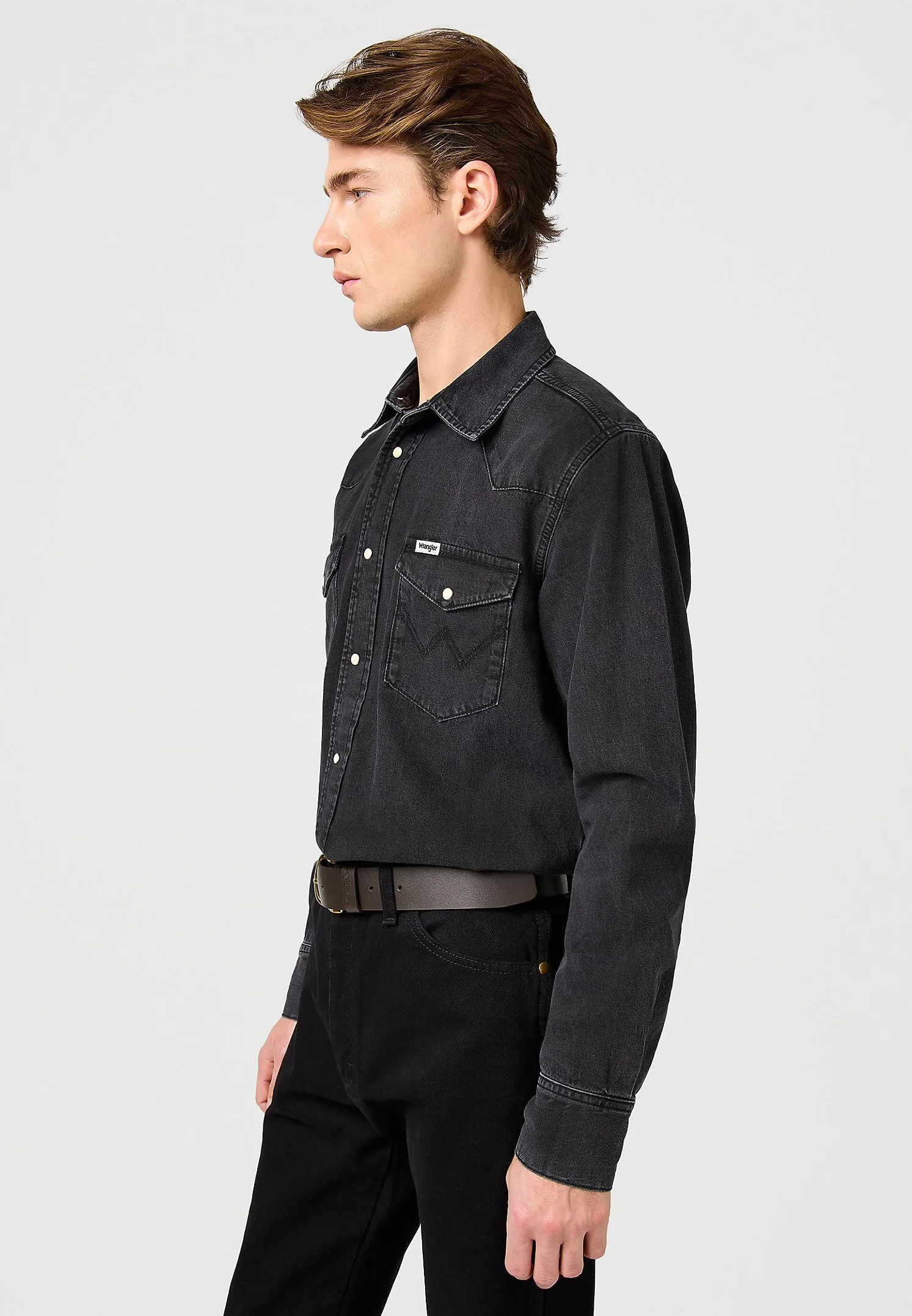 Wrangler Koszulka Mężczyźni Ls Western Shirt