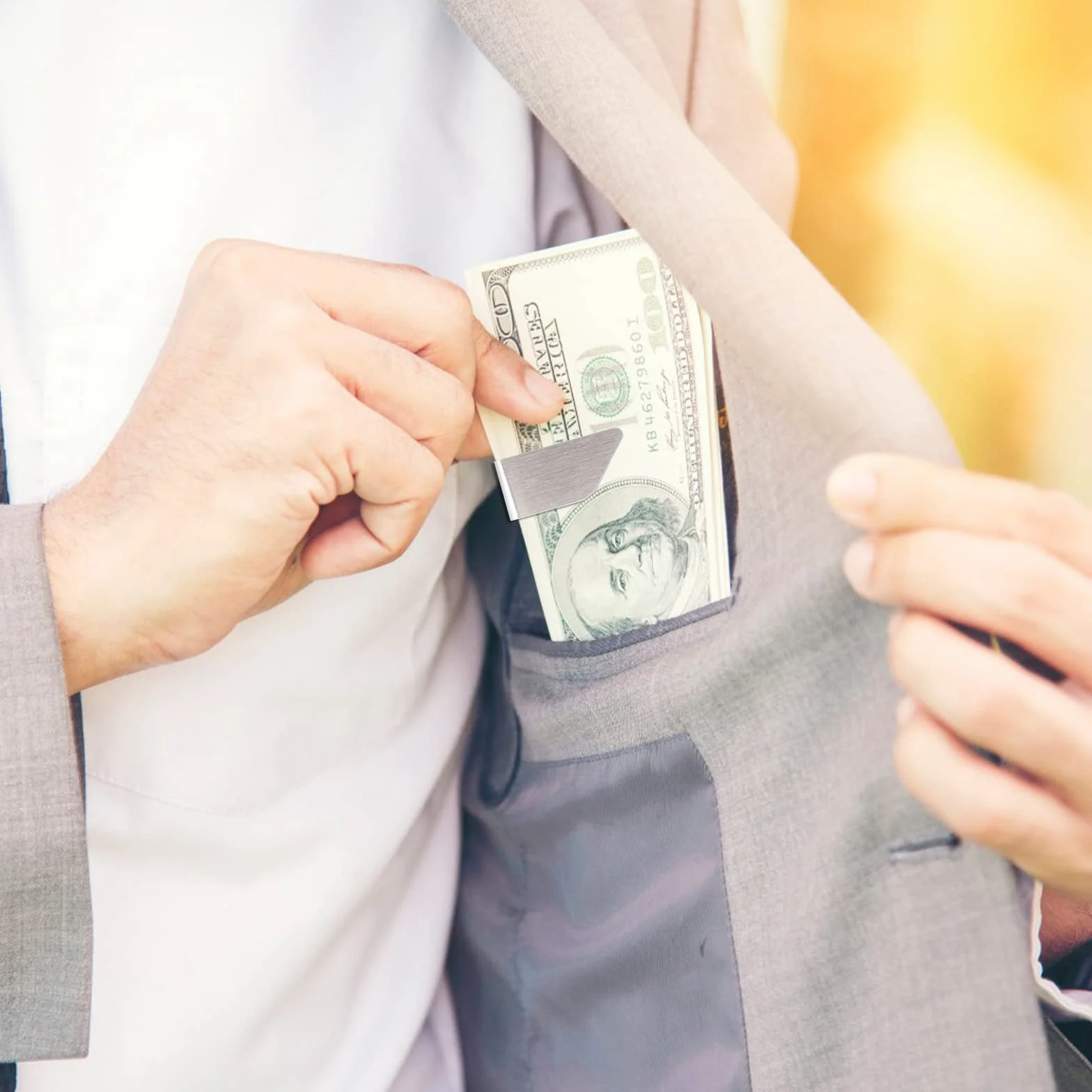Mężczyźni Klipsy na banknoty