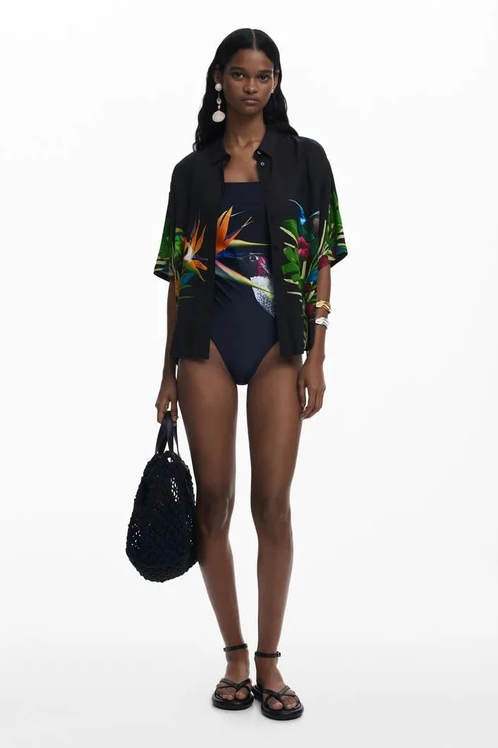 Desigual jednoczęściowy strój kąpielowy Kobiety 25swmk10