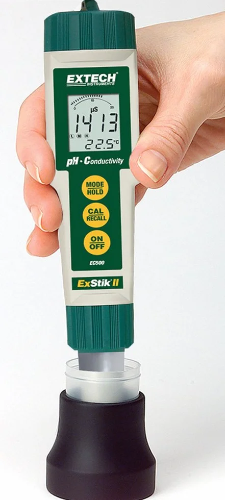 Extech EC500 Wodoodporny Miernik PH/PrzewodnośCi ExStik II
