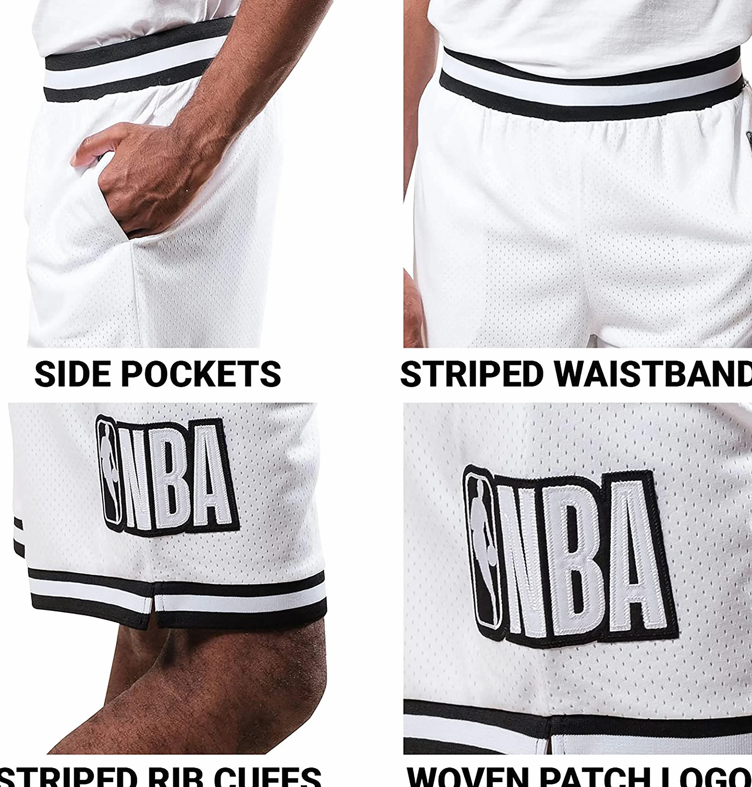Ultra Game Chrome Basketball Shorts - Shorty Mężczyźni