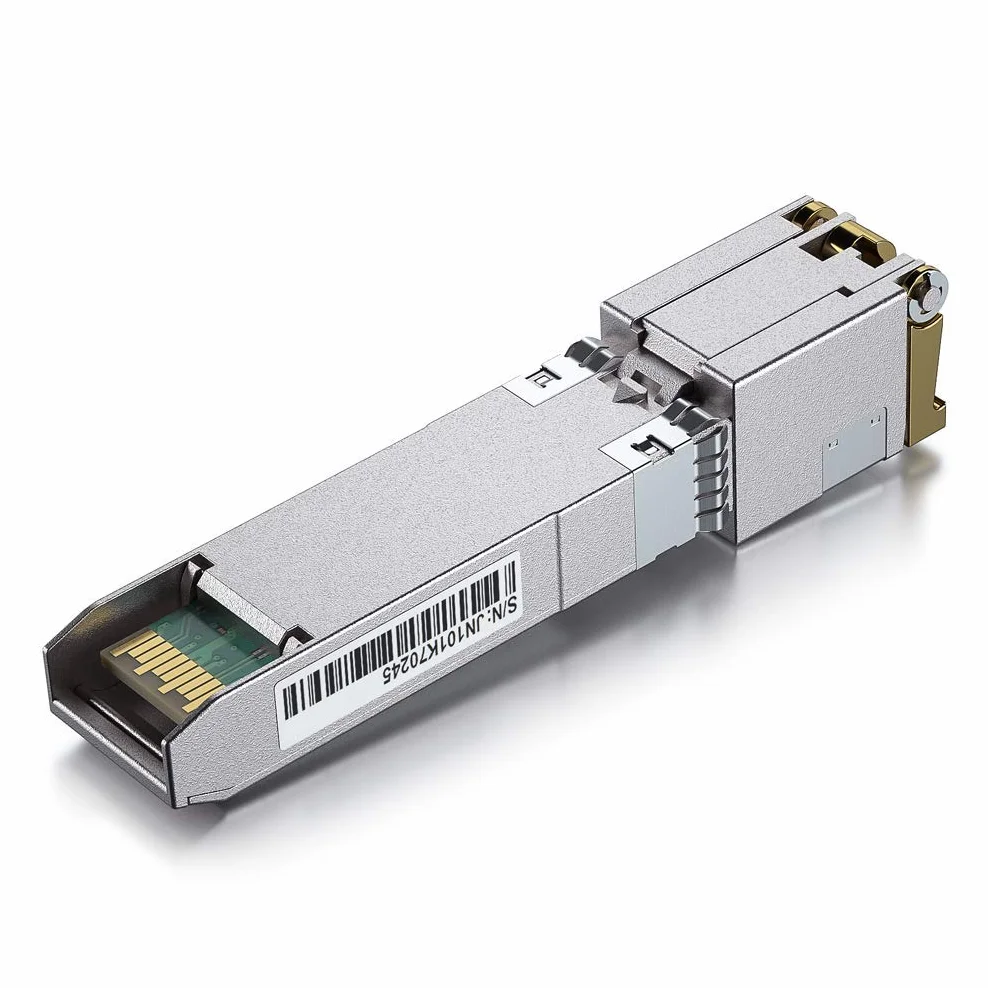 Transceiver 10GBase-T SFP+, 10G T, 10G miedź, RJ-45 SFP+ CAT.6a, do 30 metrów, kompatybilny z HPE