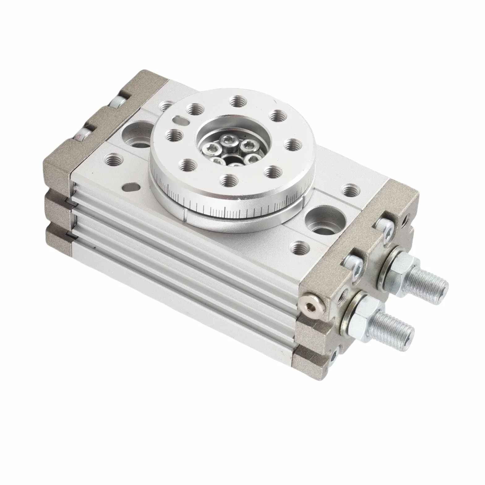 Obrotowy Siłownik Pneumatyczny 180 Stopni typu SMC Obrotowy Siłownik Pneumatyczny 15 mm MSQB-10A 0~60 ° C