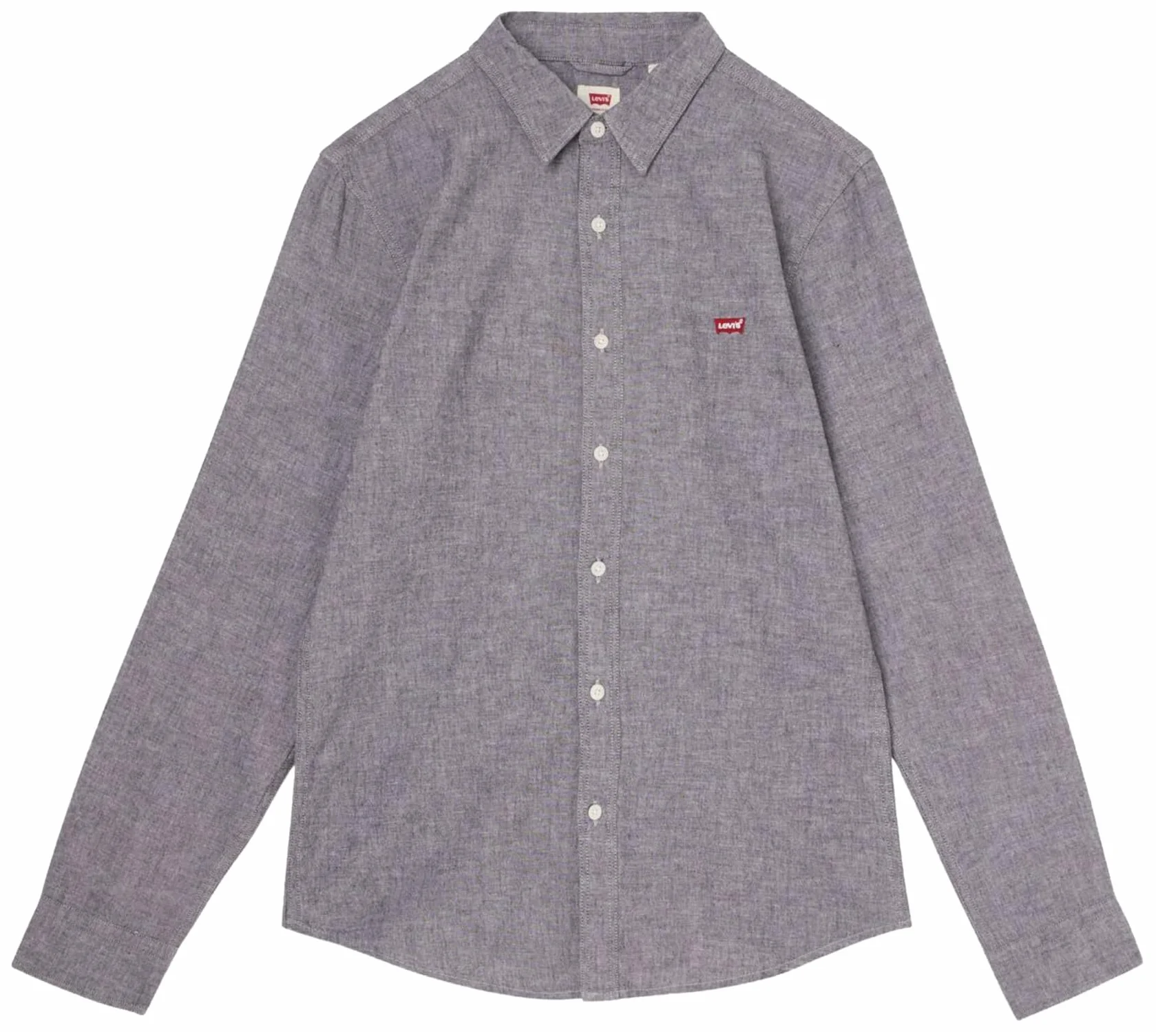 Levi's Mężczyźni Long-Sleeve Battery Housemark Slim Shirt, Black Agate, M