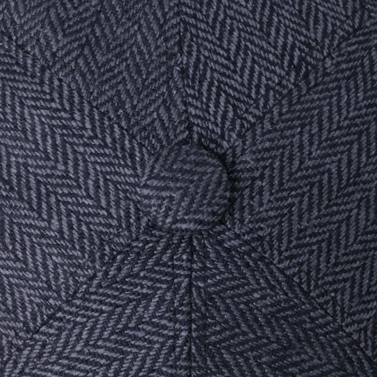 Stetson Hatteras Classic Wool czapka z daszkiem - męska czapka z daszkiem - płaska czapka z bawełnianą podszewką - czapka męska ze wzorem w jodełkę - czapka balonowa na jesień/zimę - czapka zimowa