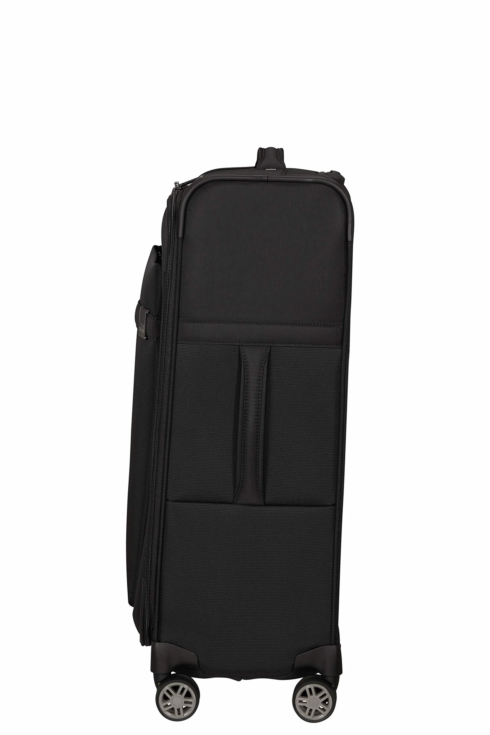 Samsonite Airea - Spinner M Expandable, walizka, 67 cm, 73,5/81,5 L, czarny (czarny)