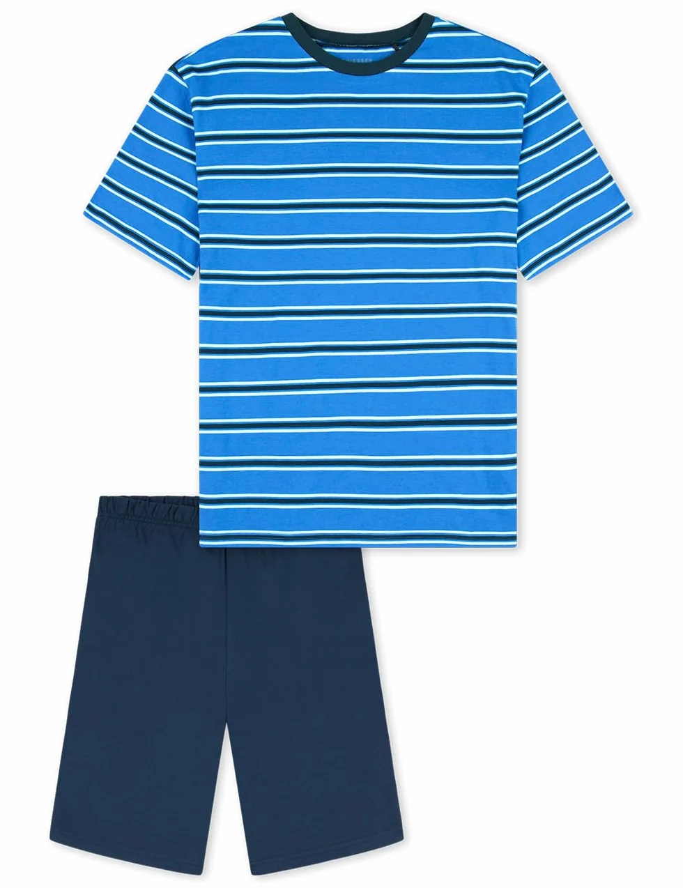 Schiesser Pidżama — zestaw Chłopcy Schiesser Jungen Schlafanzug Set Kurz - 100% Organic Bio Baumwolle - Größe 140 Bis 176