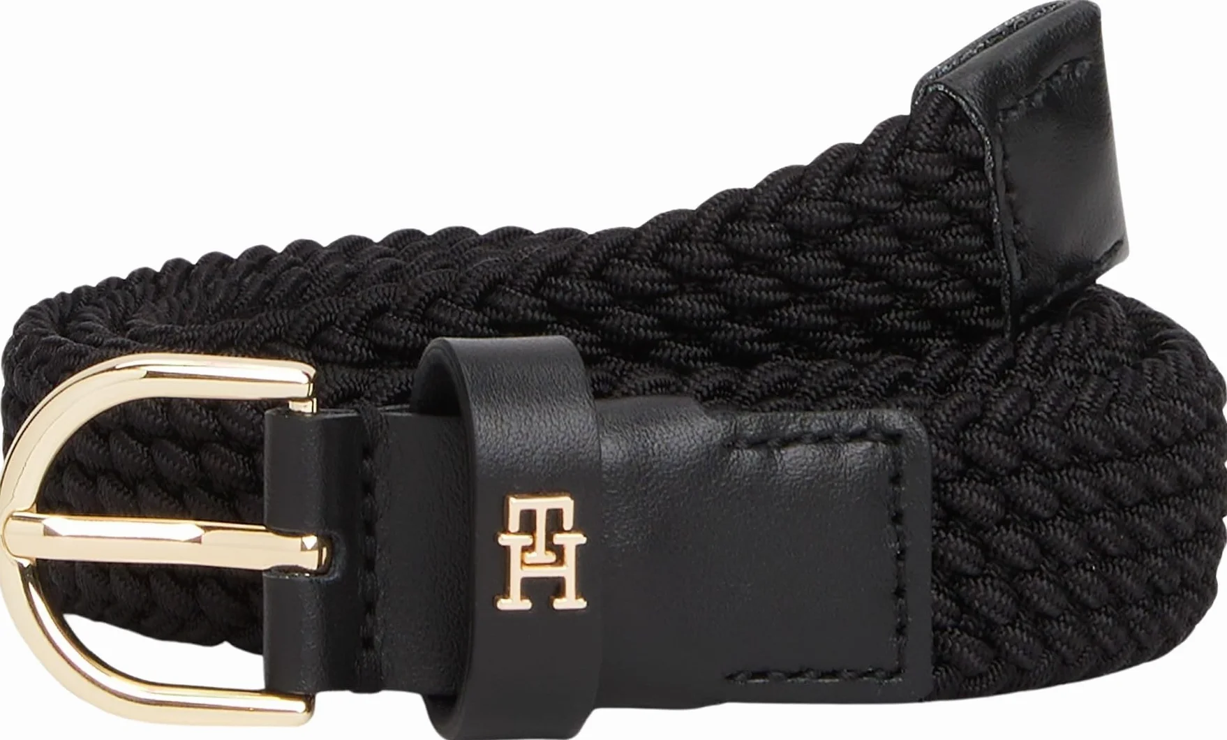 Tommy Hilfiger Damskie ESSENTIAL EFFORTLESS 2.5 ELASTIC AW0AW17973, czarne, 75, czarny (czarny), 75