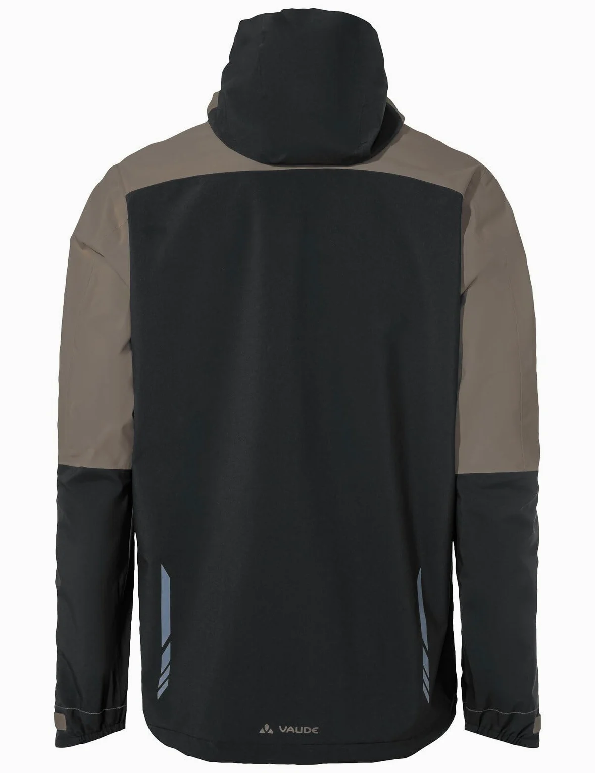 VAUDE Męska kurtka przeciwdeszczowa Moab Rain Jacket – wodoszczelna kurtka MTB, 2,5-warstwowa membrana, wentylacja pod pachami, zwijany kaptur, materiał z recyklingu – Made in Germany