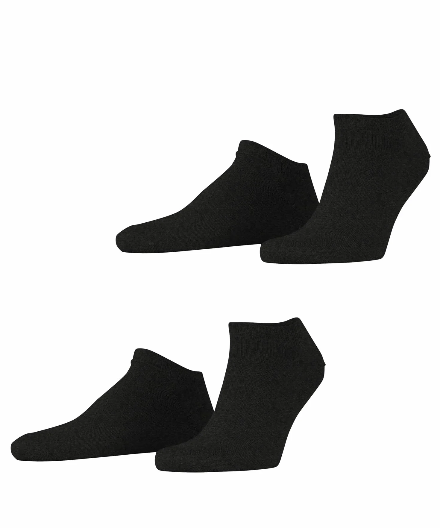 ESPRIT Skarpety Bawełniane Multipack 2 Pak Szary Anthracite Melange 47-50