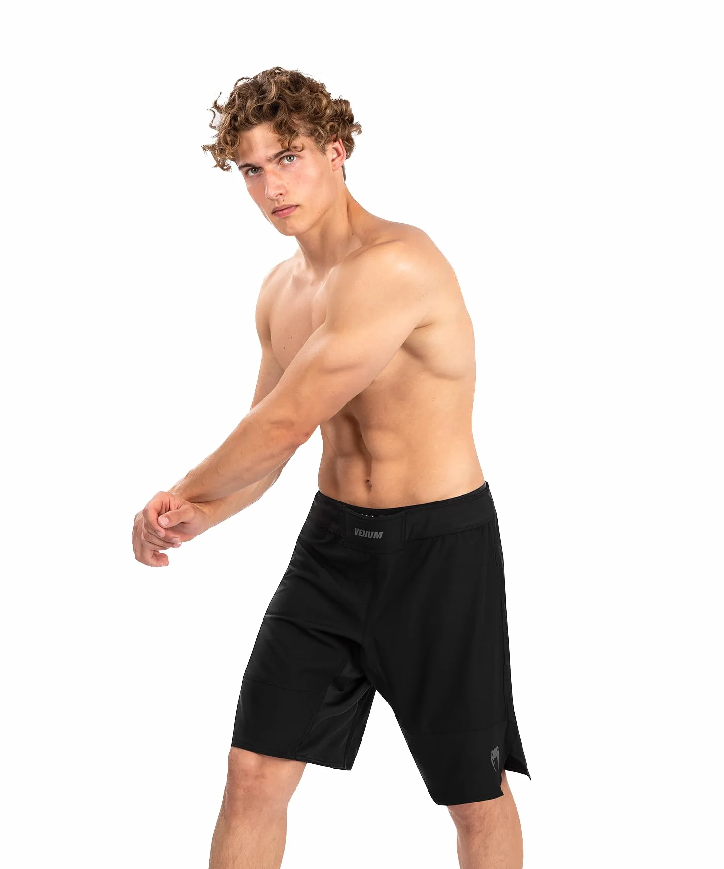 Venum Venum G-fit Air Fightshort - Black - Szorty Mężczyźni