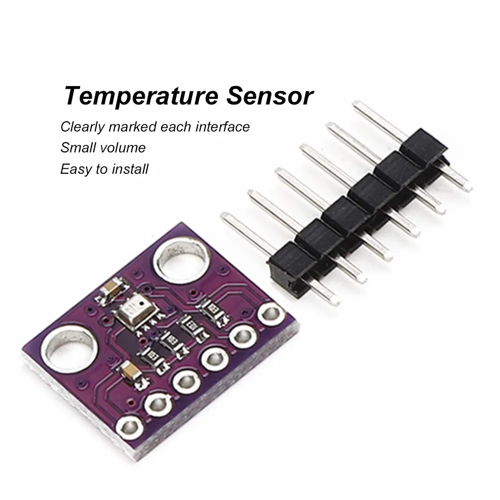 4 sztuk moduł czujnika ciśnienia atmosferycznego temperatura i wilgotność, cyfrowy czujnik wysokości ciśnienia barometrycznego GY-BMP280-3.3 karton syntetyczny