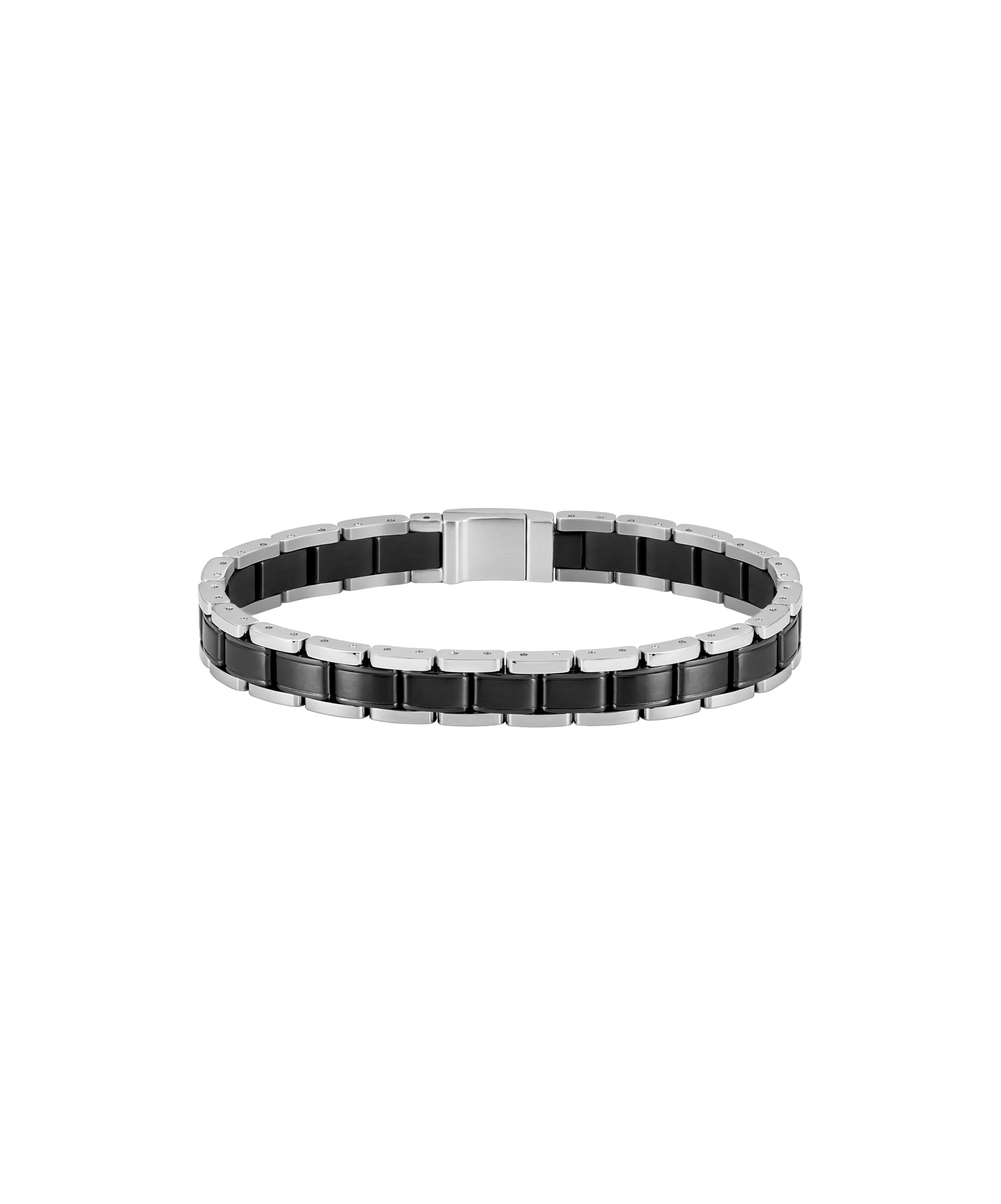 BOSS Biżuteria męska METAL LINKS bransoletka ogniwowa z staliny - 1580665, Jeden rozmiar, Stal nierdzewna
