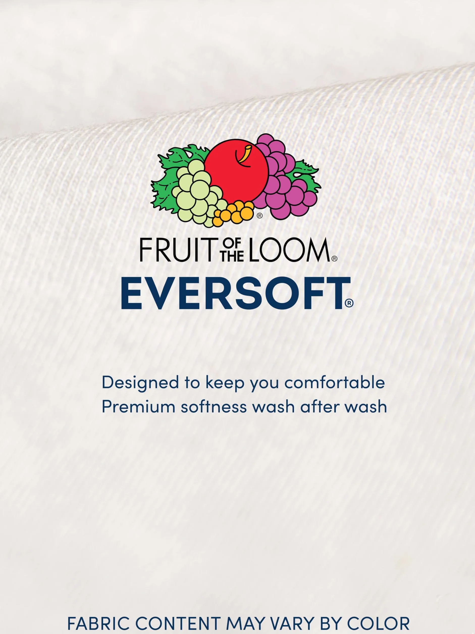 Fruit of the Loom Męskie bokserki z dzianiny bez etykiet odprowadzające wilgoć wielopak XL