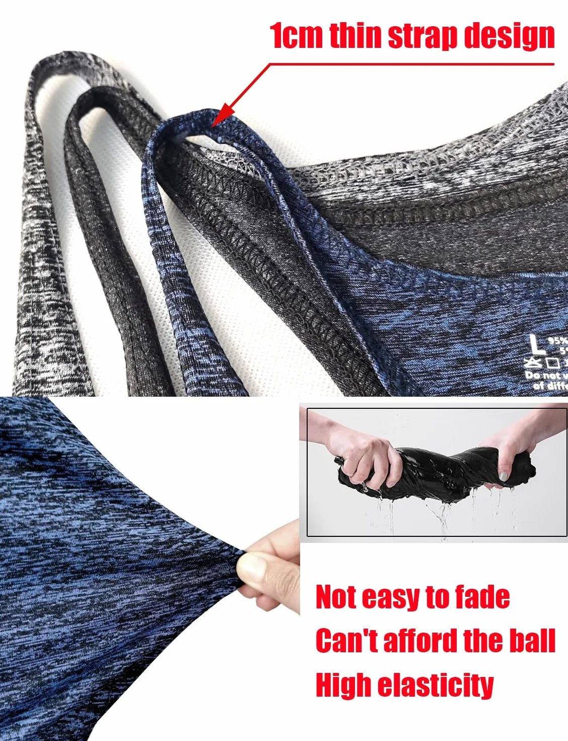 Męskie podkoszulki kulturystyczne Stringer Y-Back Muscle Fitness Athletic Stretch szybkoschnący top