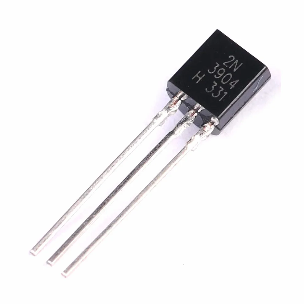 Hailege 100 szt. 2N3904 TO-92 TO92 NPN Tranzystor 3904 Trioda Tranzystor TO-92 0,2A/40V